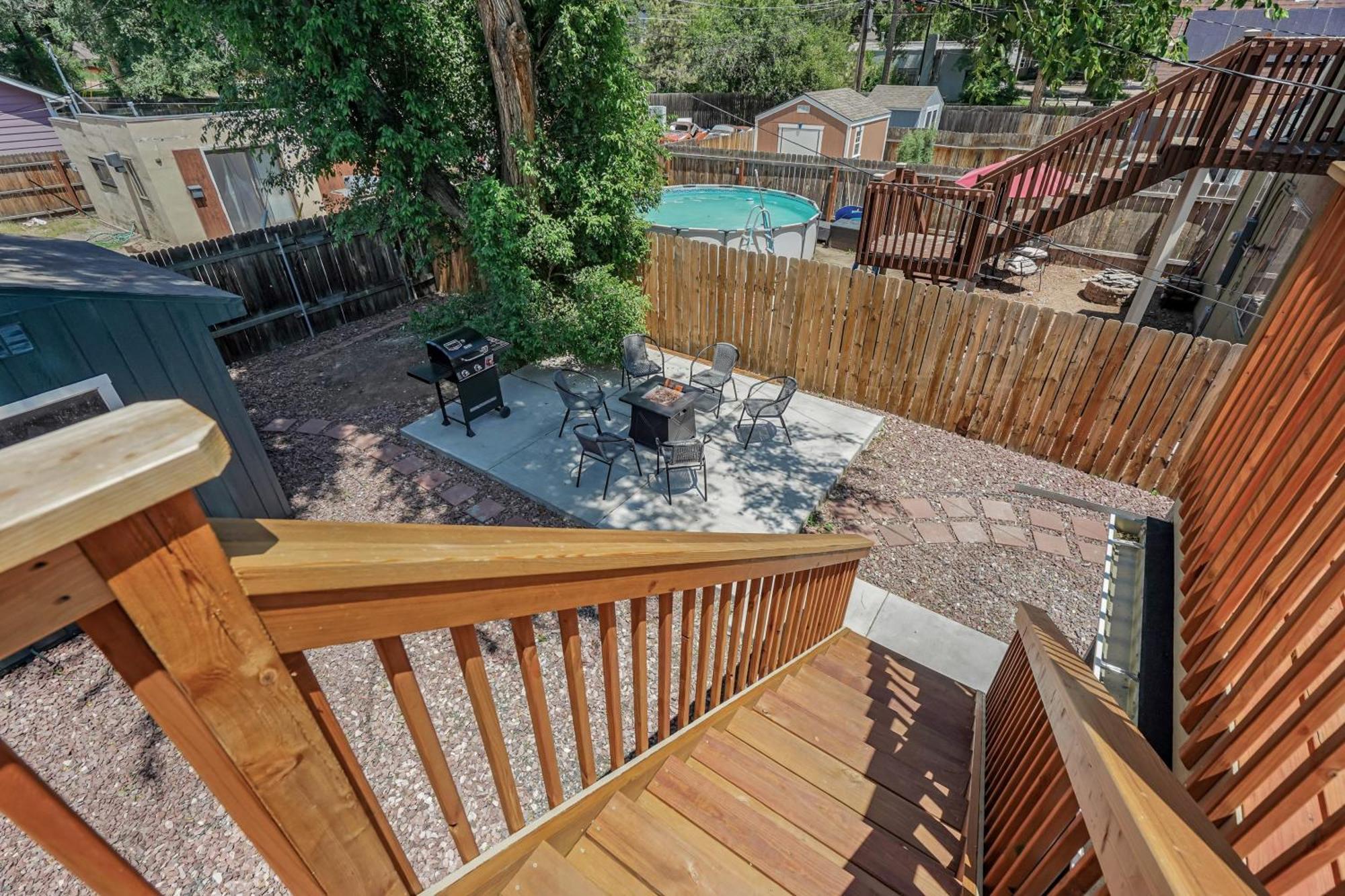 Neighborly Heights - Downtown King Bbq Fire Pit Colorado Springs Exterior foto